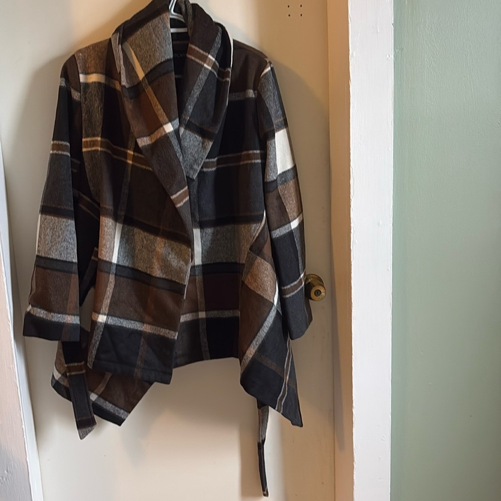 Wrapped flannel jacket - Picture 2 of 4
